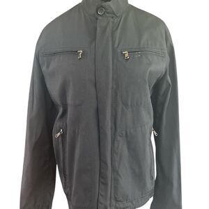 Express Vintage Utility Jacket Size Small Gender Neutral Charcoal Gray